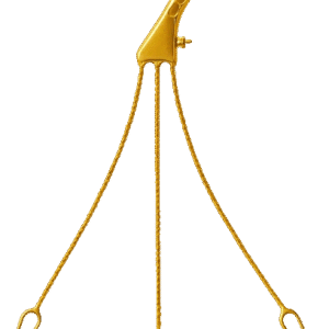 Colgador Para Macetero Color Dorado