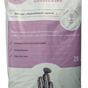 Tierra Para Suculentas Sustrato y Biofertilizante Orgánico 50L