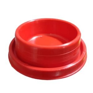 Plato Para Perro Rojo