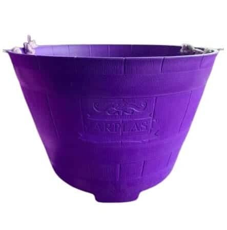 Macetero Modelo Barril Color Morado 52 cm