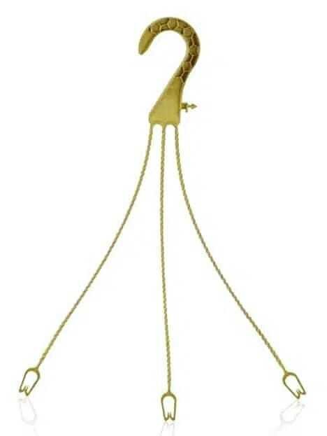 Colgador Para Macetero Color Amarillo