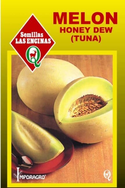 Semillas de Melón Tuna Honey Dew Green Flesh 500 Grs