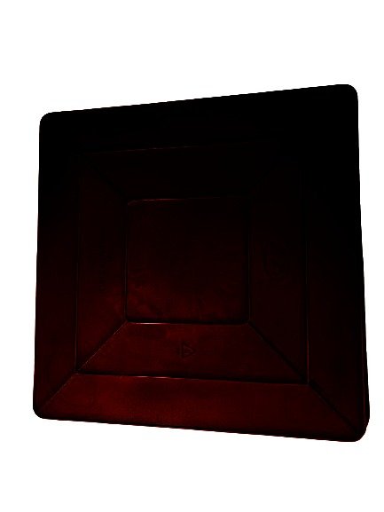 Plato Para Macetero cuadrado PC50 de Color Café - Imagen 3