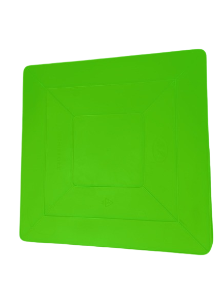 Plato Para Macetero cuadrado PC10 de Color Verde