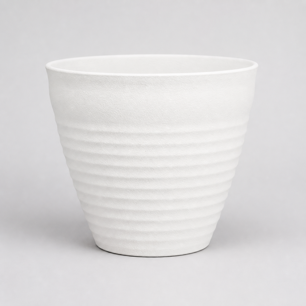 Macetero Griego 28 Cm Blanco