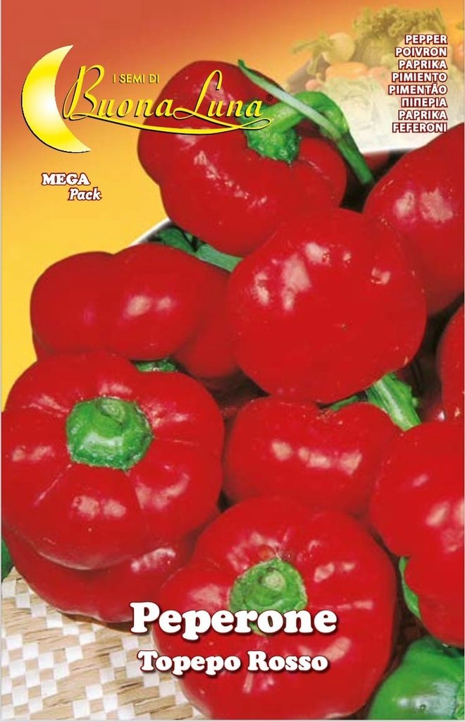 Semillas De Pimentón Topepo Rojo