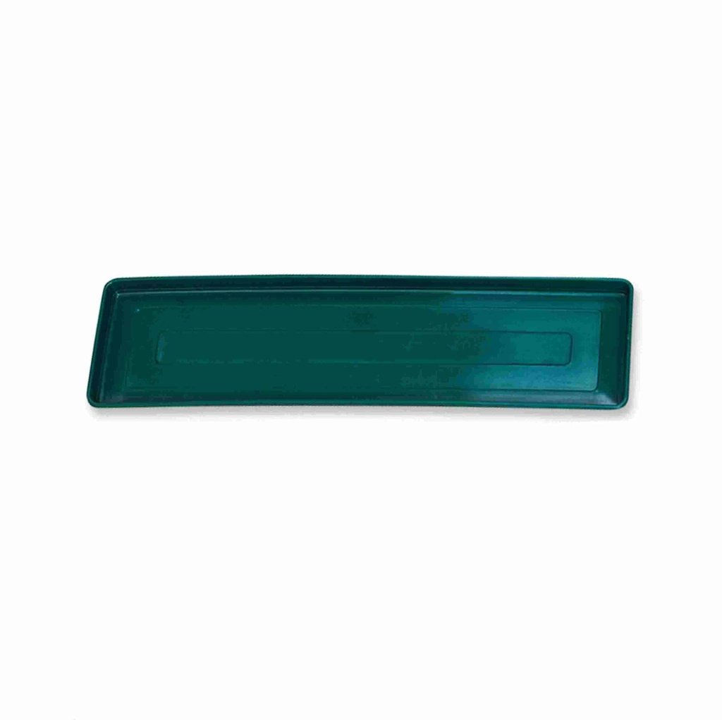 Plato Para Jardinera de Reja 45 Color Verde Oscuro