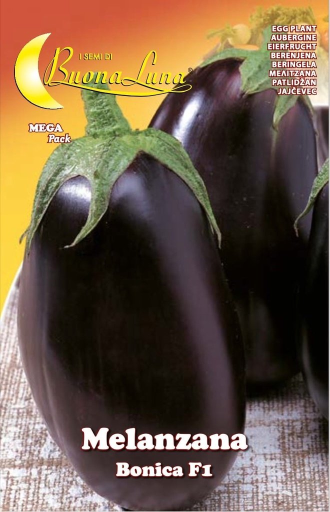 Semillas De Berenjena Redonda Bonica F1