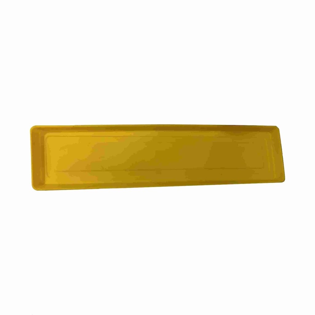 Plato Para Jardinera de Reja 45 Color Amarillo