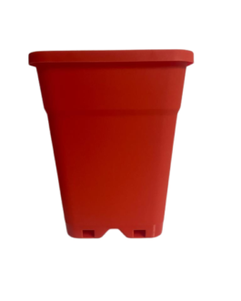 Macetero Rectangular 18×24.5cm Color Rojo