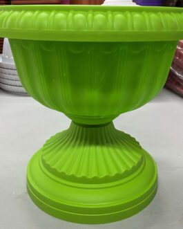 Macetero Tipo Copa Color Verde 30 Cm