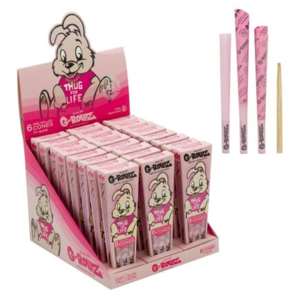 Conos G-Rollz Banksy Pink 11/4 24×6. BG1176QA