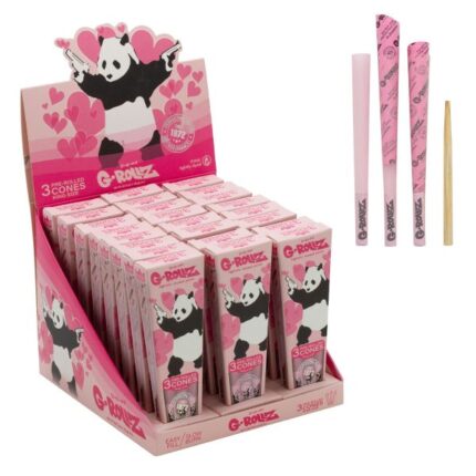 Conos G-Rollz King Size Panda Pink 24×3. BG1156KB