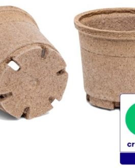 Macetero Biodegradable de Turba y Celulosa Jiffy Pot de 2 Litros