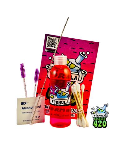 KIT Limpiador Cherry 100ml (Rosado) Fórmula Secreta 420