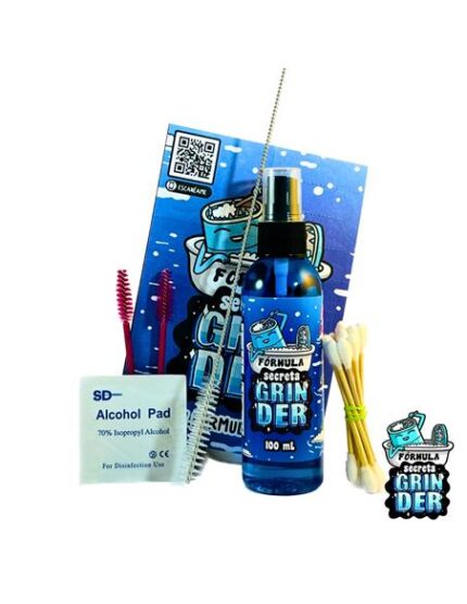 KIT Limpiador Grinder 100ml (azul) Fórmula Secreta 420