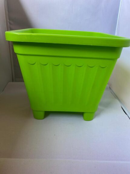 Macetero Cuadrado Verde 22 cm