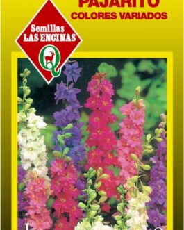 Semillas de Pajarito Colores Variados Larkspur