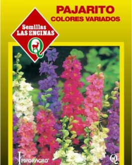 Semillas de Pajarito Colores Variados Larkspur