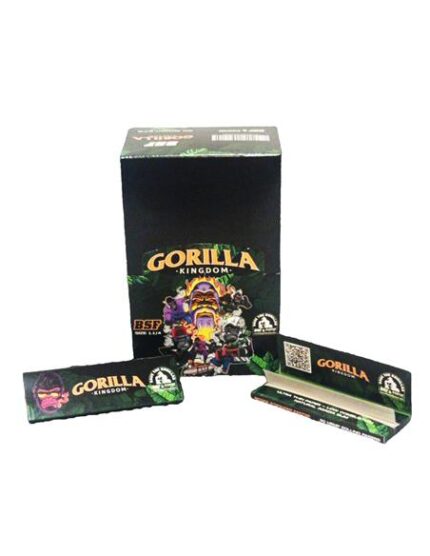 Papelillo Gorilla Kingdom 1 1/4 Caja 50 Unidades -BSF