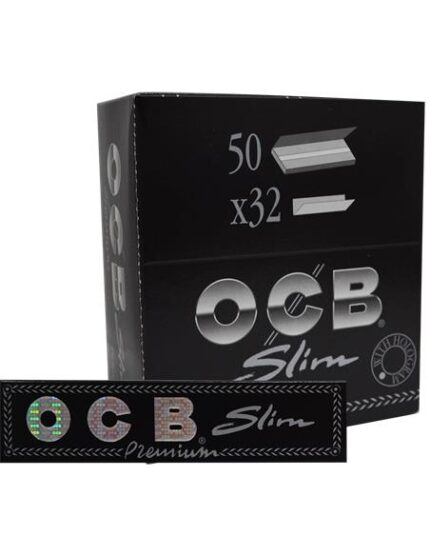 Papelillo OCB Negro Sabana- Caja 50 Unidades