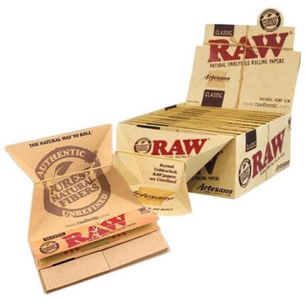 Papelillos RAW Artesano King Size Slim (sabana) 50 unid.