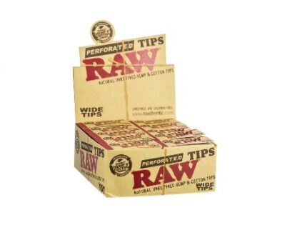 Tips RAW WIDE perforados 50 unid