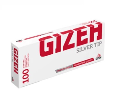 Tubos Gizeh Silver 100 unid.