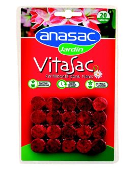 Fertilizante para flores Vitasac 20 Tabletas