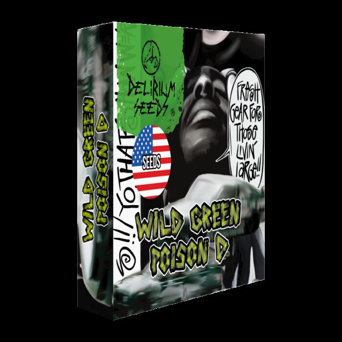 WILD GREEN POISON D FAST X1-DELIRIUM SEEDS