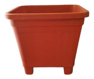 Macetero Cuadrado Terracota 50 Cm