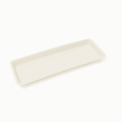 Plato Para Jardinera PJR-60 Color Hueso