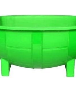 Macetero Mini Barril Color Verde Oscuro